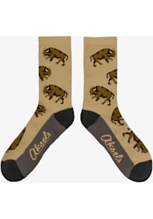 Buffalo Roaming Buffaloes Mens Dress Socks