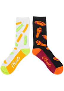 Buffalo WINGS AND CELERY Mens Dress Socks