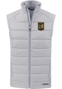 Cutter and Buck Los Angeles FC Mens Grey Evoke Sleeveless Jacket