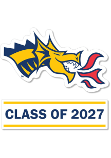 Navy Blue Drexel Dragons 3 Inch Class of 2027 Decal