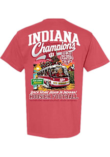 Something Inked Indiana Hoosiers Crimson 2025 College Football National Champions Lee Corso Bus Sh..