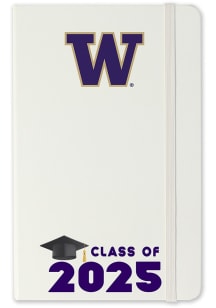 White Washington Huskies Class of 25 team logo Notebook and Folder