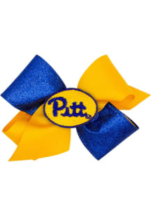 Glitz Pitt Panthers Baby Hair Barrette - Blue