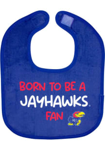 Kansas Jayhawks Little Fan Baby Bib