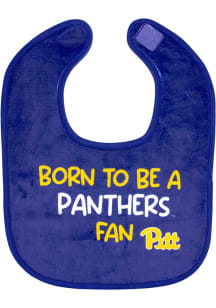 Little Fan Pitt Panthers Baby Bib - Gold