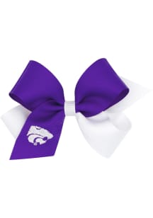 Color Block K-State Wildcats Kids Hair Barrette - Purple