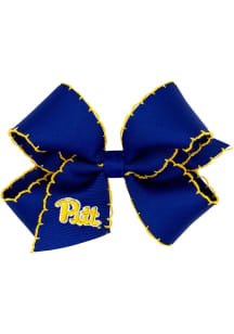 Moonstitch Pitt Panthers Kids Hair Barrette - Blue