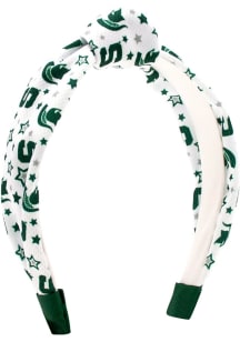 Game Day Knot Michigan State Spartans Youth Headband - Green