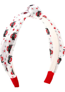 Game Day Knot Ohio State Buckeyes Youth Headband - Red