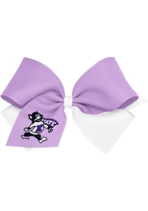 Large Color Block K-State Wildcats Kids Hair Barrette - Lavender