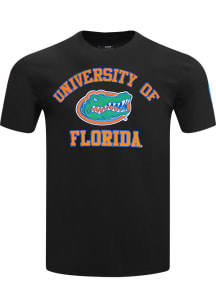 Pro Standard Florida Gators Black Stacked Logo Short Sleeve T Shirt