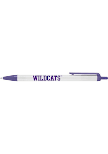Purple K-State Wildcats Biz Click Stick Single Pen