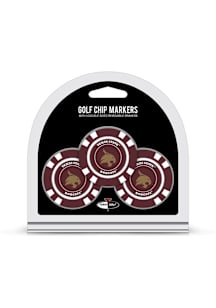 Texas State Bobcats Poker Chip 3 Pack Golf Ball Marker