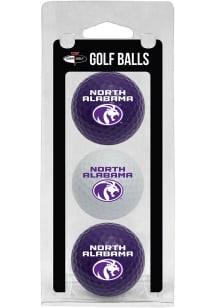 North Alabama Lions 3 Pack Golf Balls
