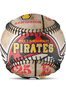 Pittsburgh Pirates Vintage Team Artwork on baseball Baseball