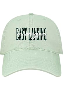 Michigan State Spartans Green Terra Twill Adjustable Adjustable Hat