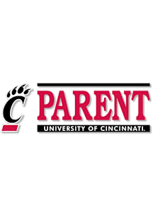 Cincinnati Bearcats 6x2 Parent Auto Decal - Red