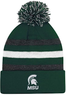 LogoFit Michigan State Spartans Dark Grey Halftime Youth Knit Hat
