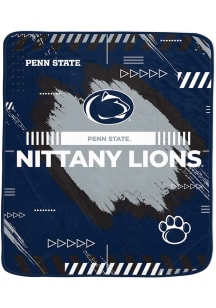 Navy Blue Penn State Nittany Lions Twin XL Plush 65 x 90 Fleece Blanket