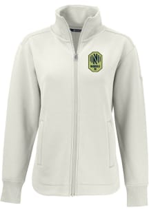 Cutter and Buck Nashville SC Womens White Roam Light Weight Jacket