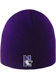LogoFit Northwestern Wildcats Purple Everest Mens Knit Hat