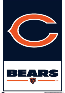 Chicago Bears Logo Unframed Poster