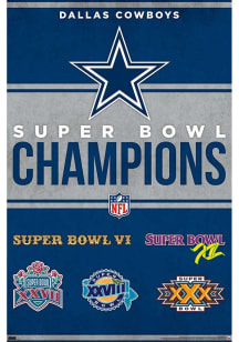Dallas Cowboys Champions Unframed Poster