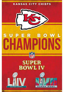 Kansas City Chiefs Champions Unframed Poster