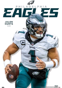 Jalen Hurts Philadelphia Eagles Player Feature Series Unframed Poster