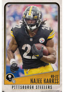 Najee Harris Pittsburgh Steelers Player Unframed Poster