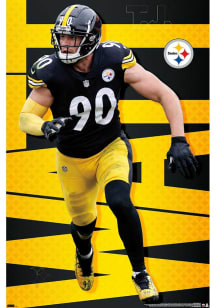 TJ Watt Pittsburgh Steelers Player Unframed Poster