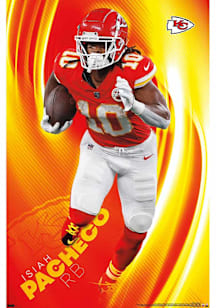 Isiah Pacheco Kansas City Chiefs Player 24 Unframed Poster