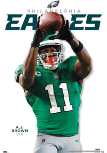 AJ Brown Philadelphia Eagles Feature 24 Unframed Poster