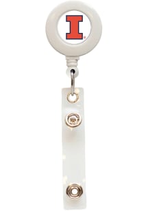 Orange Illinois Fighting Illini Opaque Vertical ID Badge Holder