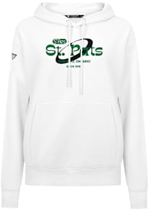 Levelwear Toronto St. Pats Womens White Adorn Orbital Hooded Sweatshirt