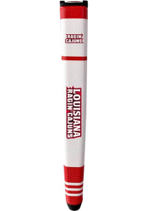 Louisiana Ragin' Cajuns White Grip Stripe Putter Cover