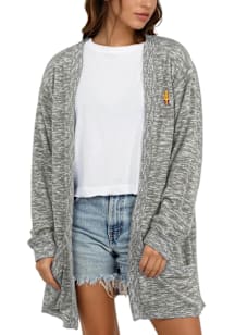 Arizona State Sun Devils Womens Grey Timeless Long Sleeve Cardigan