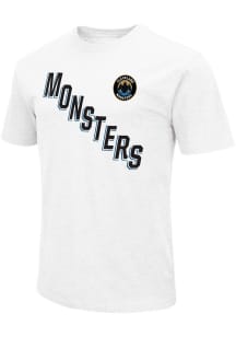 Colosseum Cleveland Monsters White Jersey Short Sleeve T Shirt