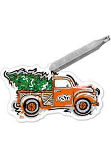 Oklahoma State Cowboys Truck Ornament - Orange