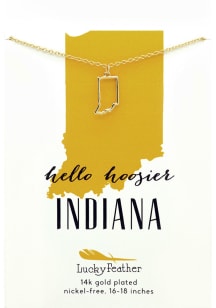 Indiana 14K Gold Dipped Necklace