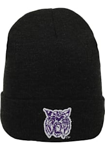 Summit Sportswear K-State Wildcats Black The B Mens Knit Hat