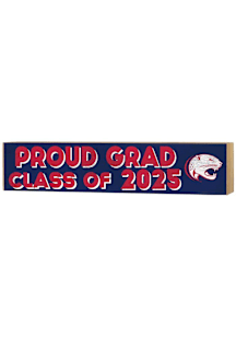 KH Sports Fan South Alabama Jaguars Class of 2025 graduation graphic Sign - Navy Blue