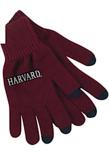 LogoFit Harvard Crimson Smart Touch Mens Gloves