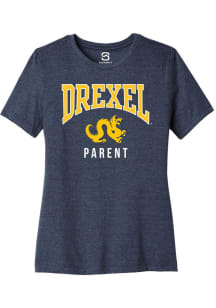 Drexel Dragons Navy Blue Summit Sportswear Parent Short Sleeve T-Shirt