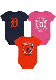 Detroit Tigers Baby Orange Slide Home Set One Piece