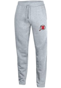 Gear for Sports Utah Utes Mens Grey Big Cotton Slim Sweatpants