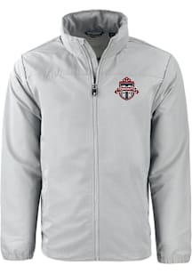 Cutter and Buck Toronto FC Mens Grey Charter Eco Big and Tall Light Weight Jacket