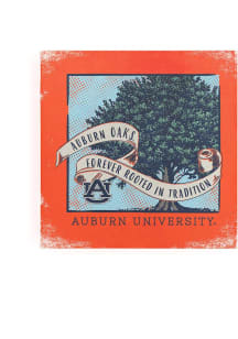 Auburn Tigers Forever Rooted Auburn Oaks 12x12 Wall Art
