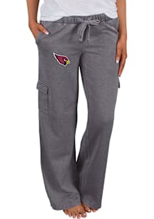 Concepts Sport Arizona Cardinals Womens Charcoal Trackside Cargo Loungewear Sleep Pants