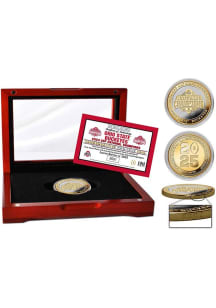 Gold Ohio State Buckeyes 2024 Football National Champions Two Tone Coin